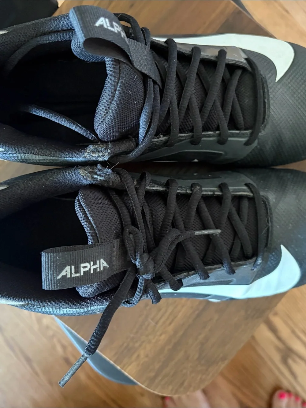 Nike black cleats
